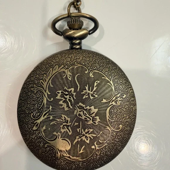 Vintage Train Pocket Watch # 544